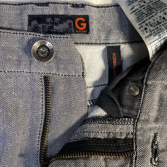 G by Guess Men’s Black/White Pants Size 32 Korbin Slim Fit - Picture 4 of 11